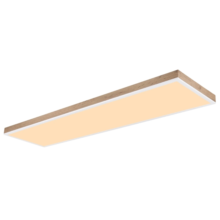 Globo - Dimbare LED-plafondlamp LED/36W/230V 2700-6500K bruin/wit + afstandsbediening