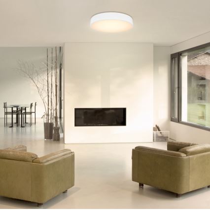 Globo - LED dimbare plafondlamp LED/24W/230V 3000-6000K + afstandsbediening