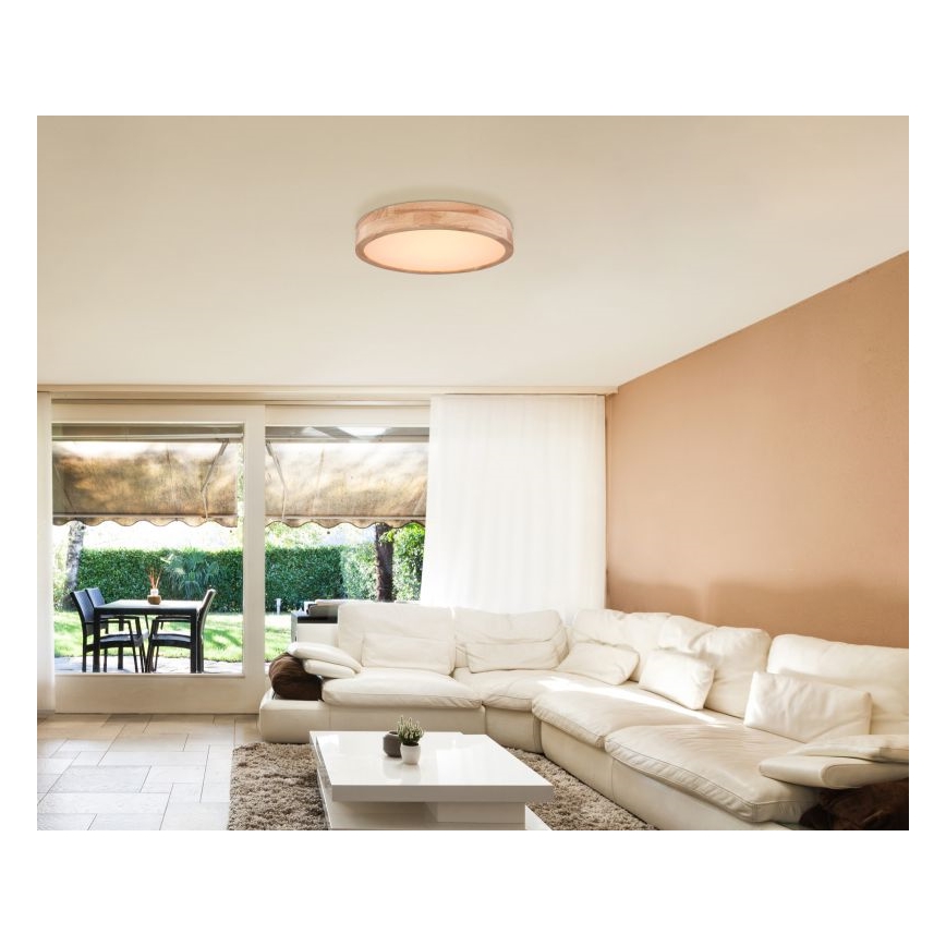 Globo - Dimbare LED plafondlamp LED/24W/230V 3000-6000K + afstandsbediening