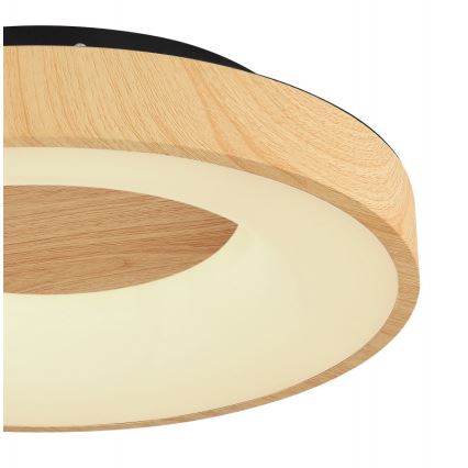 Globo - Dimbare LED plafondlamp LED/30W/230V + afstandsbediening