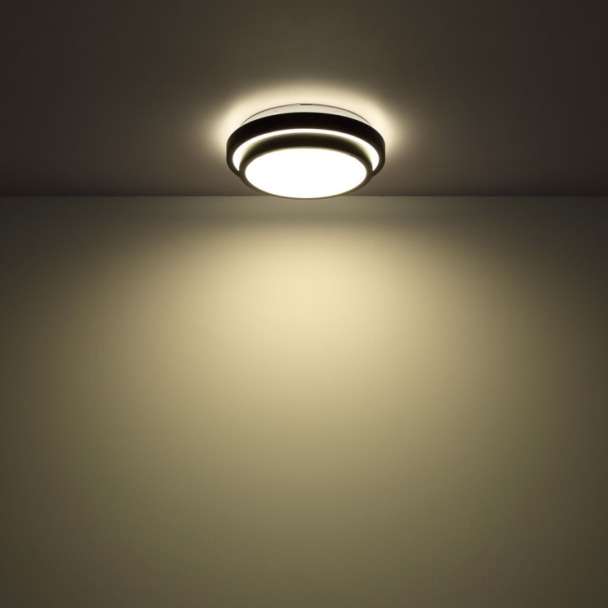 Globo - LED Badkamer Plafondlamp met Sensor LED/18W/230V IP44