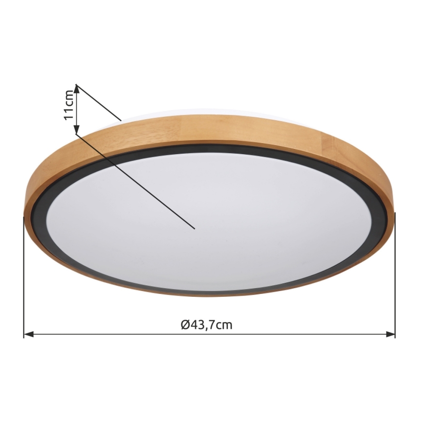 Globo - LED plafondlamp LED/24W/230V 3000/4500/6000K Ø 43,7 cm
