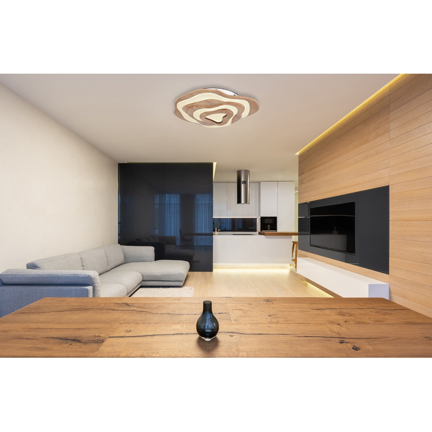 Globo - Dimbare LED plafondlamp LED/40W/230V 2700-6000K + afstandsbediening