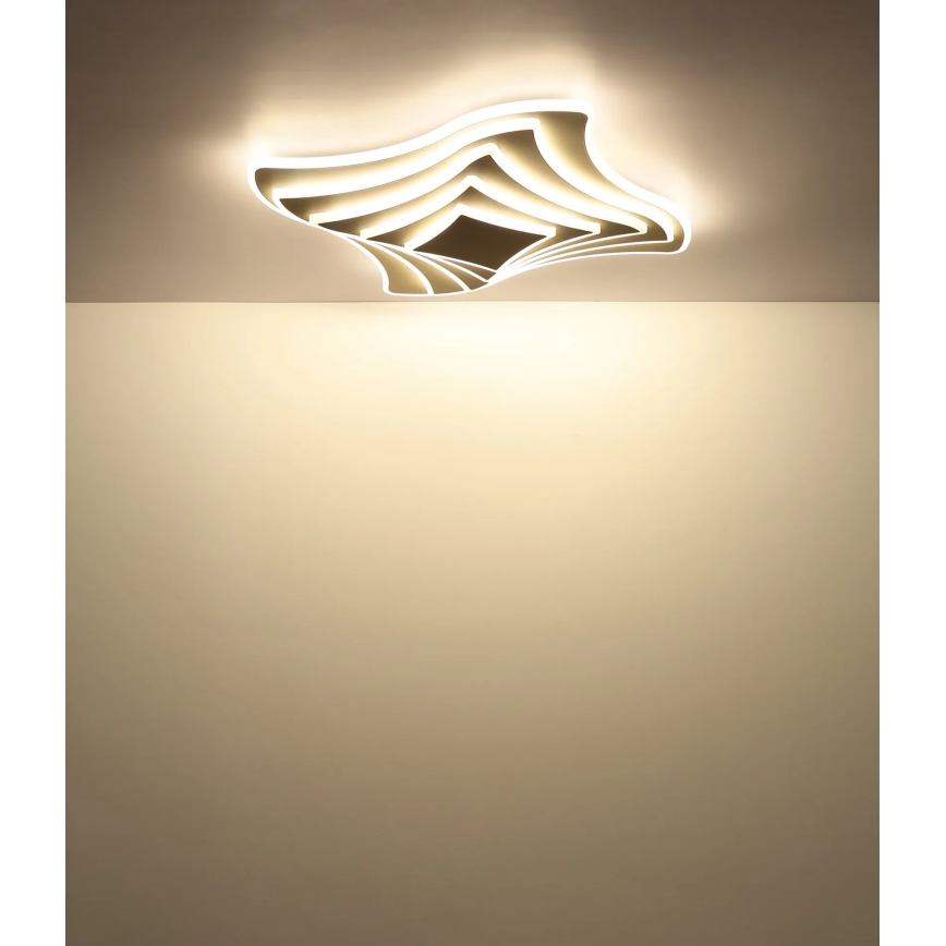 Globo - LED dimbare plafondlamp LED/42W/230V 2700-6000K 45x45 cm + afstandsbediening