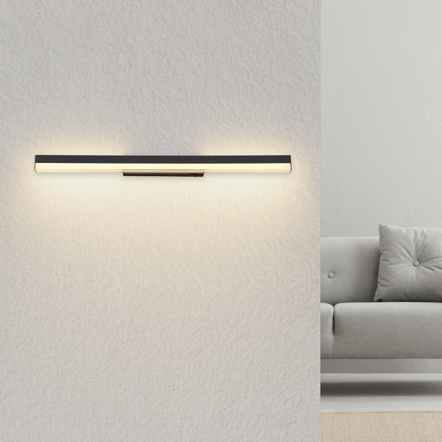 Globo - LED wand verlichting LED/12W/230V 3000/6000K 60 cm zwart