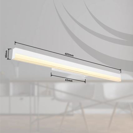 Globo - LED wand verlichting LED/12W/230V 3000/6000K 60 cm wit