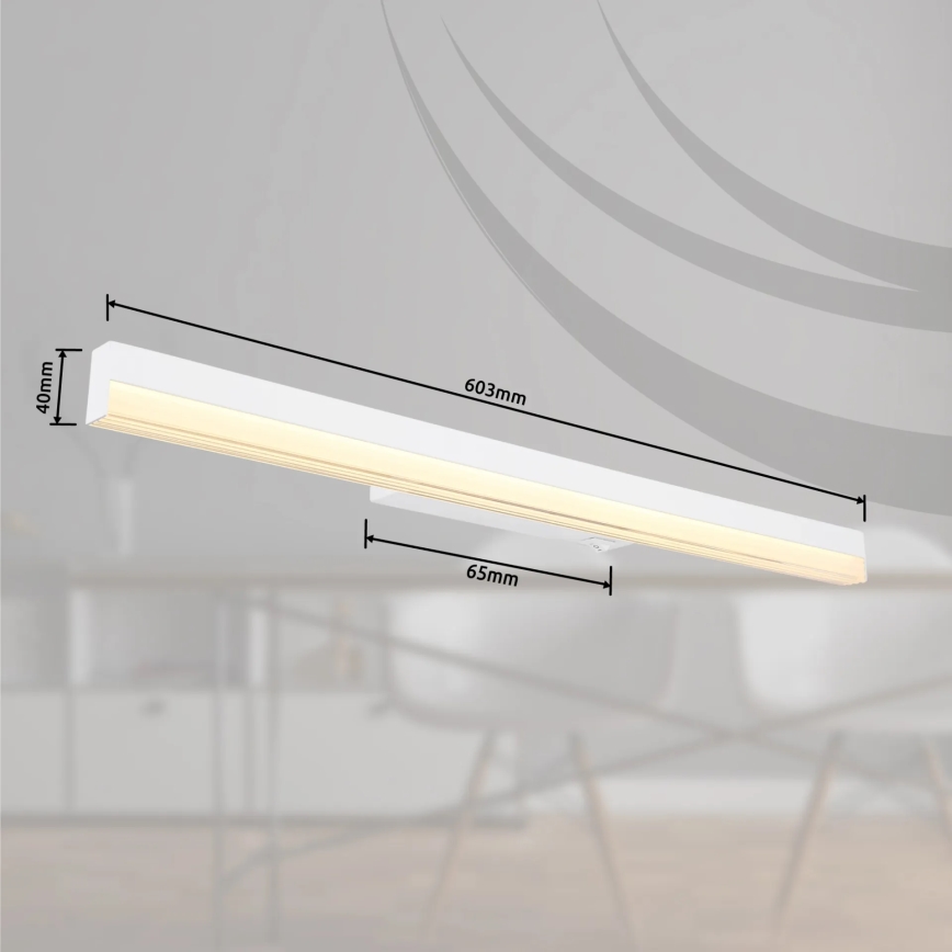 Globo - LED wand verlichting LED/12W/230V 3000/6000K 60 cm wit