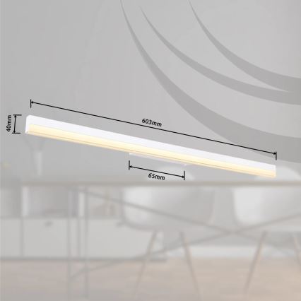 Globo - LED wand verlichting LED/18W/230V 3000/6000K 80 cm wit