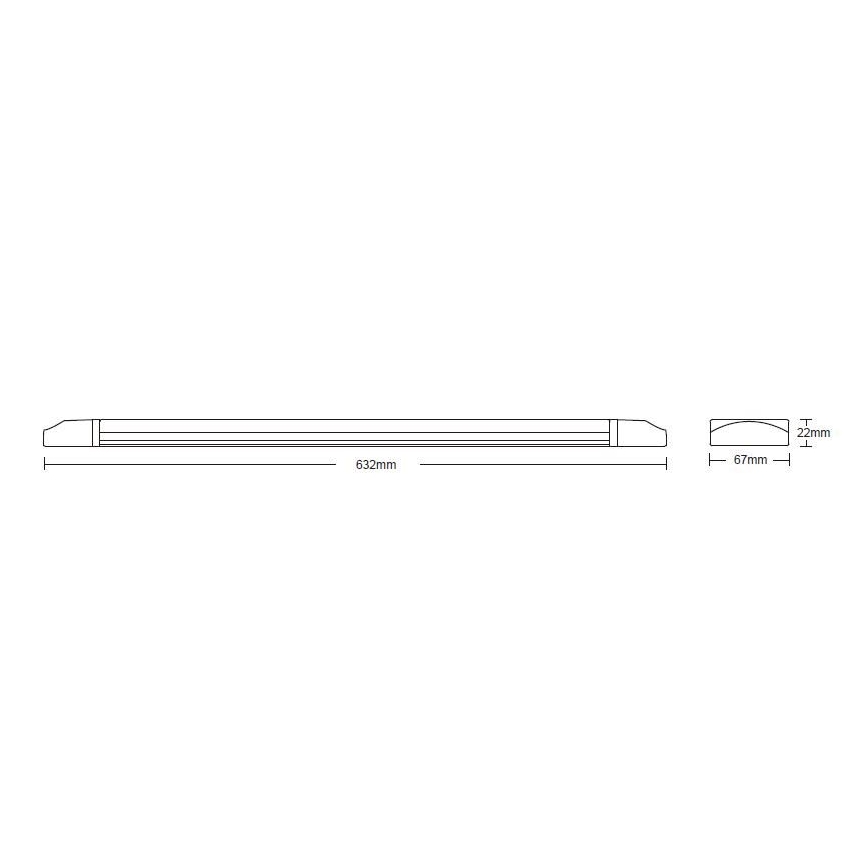 Globo - LED wandlamp voor in de badkamer LED / 18W / 230V IP65