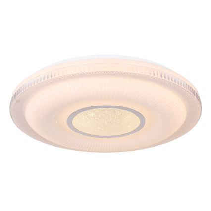 Globo - Dimbare LED plafondlamp LED/30W/230V 3000-6500K diameter 50 cm wit Wi-Fi Tuya + afstandsbediening
