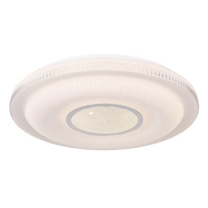 Globo - Dimbare LED plafondlamp LED/30W/230V 3000-6500K diameter 50 cm wit Wi-Fi Tuya + afstandsbediening