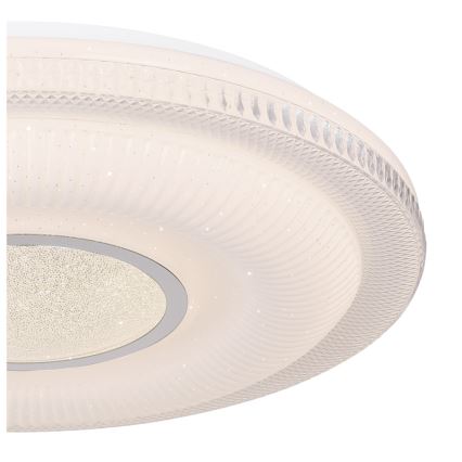 Globo - Dimbare LED plafondlamp LED/30W/230V 3000-6500K diameter 50 cm wit Wi-Fi Tuya + afstandsbediening