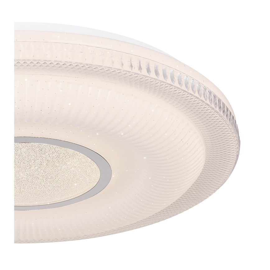 Globo - LED dimbare plafondlamp LED/30W/230V 3000-6500K Ø 50 cm wit Wi-Fi Tuya + afstandsbediening