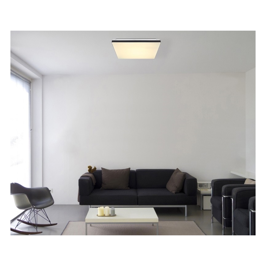 Globo - Dimbare LED plafondlamp LED/24W/230V Wi-Fi Tuya + afstandsbediening