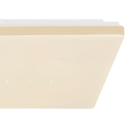 Globo - LED Dimbare plafondlamp LED/24W/230V Wi-Fi Tuya + afstandsbediening