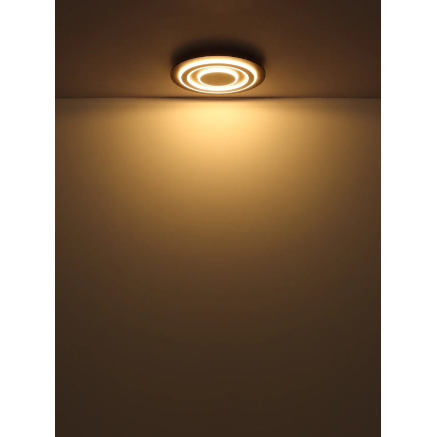 Globo - LED Plafondlamp LED/24W/230V 3000K diameter 32 cm antraciet