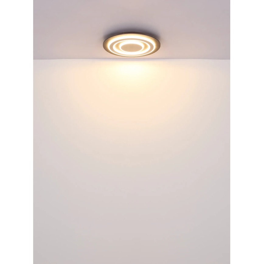 Globo - LED Plafondlamp LED/24W/230V 3000K diameter 32 cm antraciet