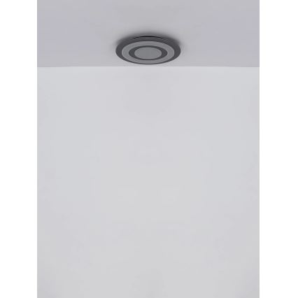Globo - LED Plafondlamp LED/24W/230V 3000K diameter 32 cm antraciet