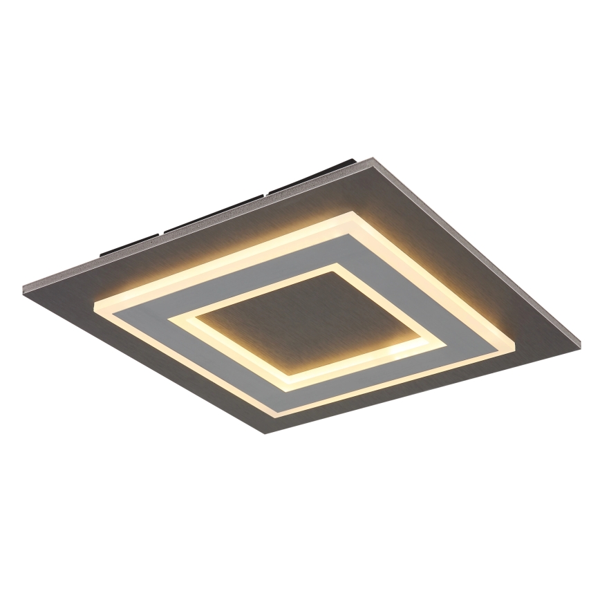 Globo - LED Plafondlamp LED/24W/230V 3000K 32x32 cm antraciet