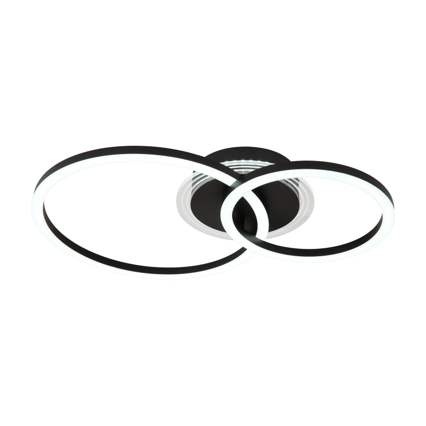 Globo - LED plafondlamp LED/30W/230V 2700/4500/6500K diameter 33x50 cm zwart