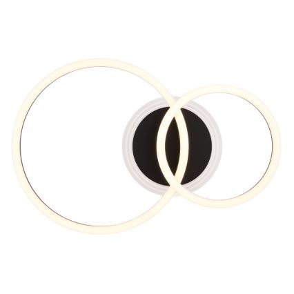 Globo - LED plafondlamp LED/30W/230V 2700/4500/6500K diameter 33x50 cm zwart