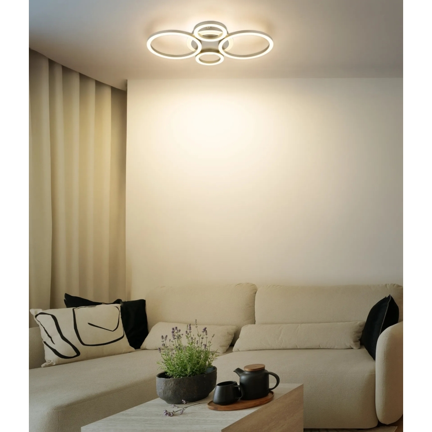 Globo - LED plafondlamp LED/40W/230V 2700/4500/6500K 35,5x53 cm messing