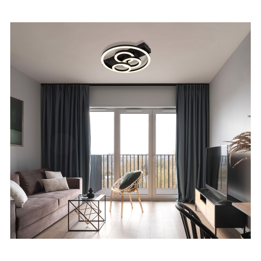Globo - Dimbare LED plafondlamp LED/40W/230V 2700-6500K diameter 35x33 cm + afstandsbediening