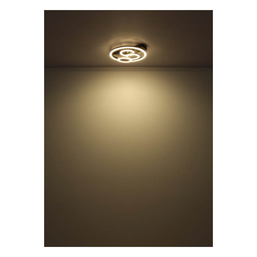 Globo - Dimbare LED plafondlamp LED/40W/230V 2700-6500K diameter 35x33 cm + afstandsbediening