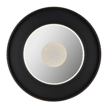 Globo - Dimbare LED plafondlamp LED/30W/230V 2700-6500K diameter 52,5 cm zwart + afstandsbediening