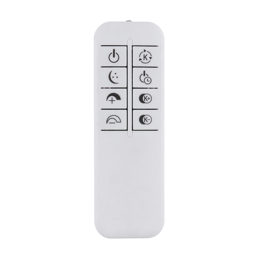 Globo - LED-dimbare plafondlamp LED/60W/230V 3000-6500K Ø 55 cm zwart + afstandsbediening