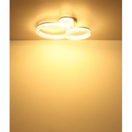 Globo - LED plafondlamp, 24W, 230V, 3000K, 40,5 x 51 cm
