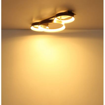Globo - LED plafondlamp LED/40W/230V 3000K 70x35 cm