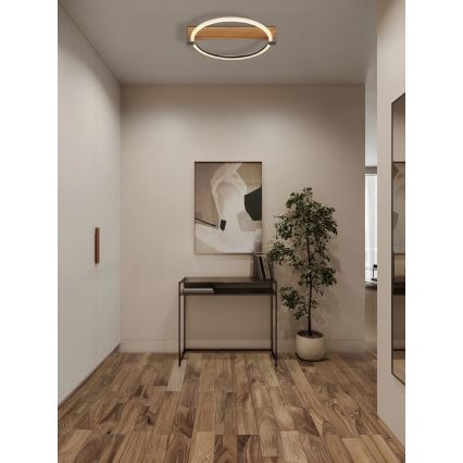 Globo - LED-plafondlamp LED/15W/230V 3000K 41,4x38 cm beige
