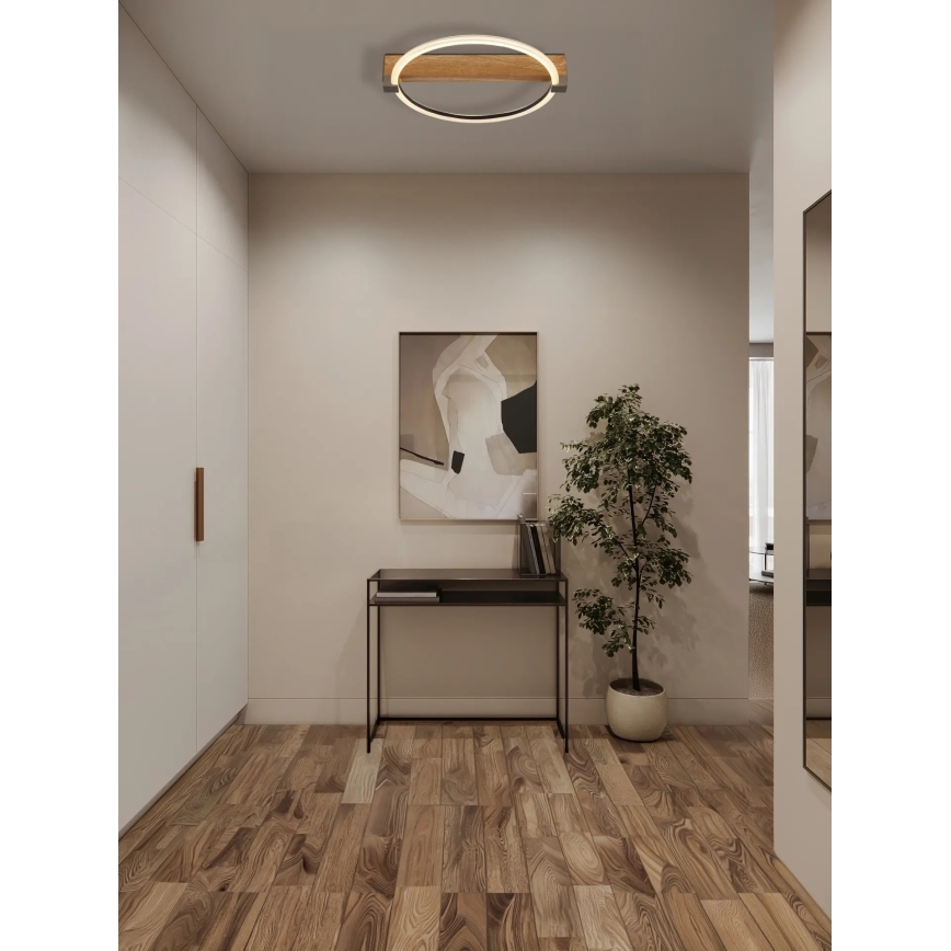 Globo - LED-plafondlamp LED/15W/230V 3000K 41,4x38 cm beige