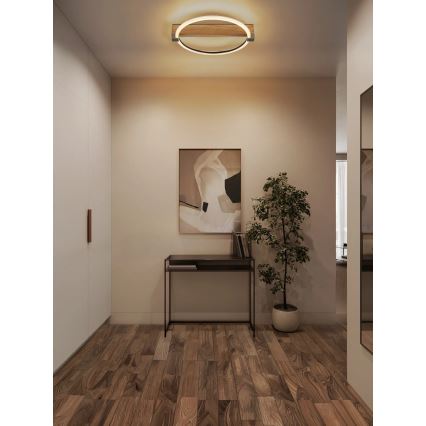 Globo - LED-plafondlamp LED/15W/230V 3000K 41,4x38 cm beige