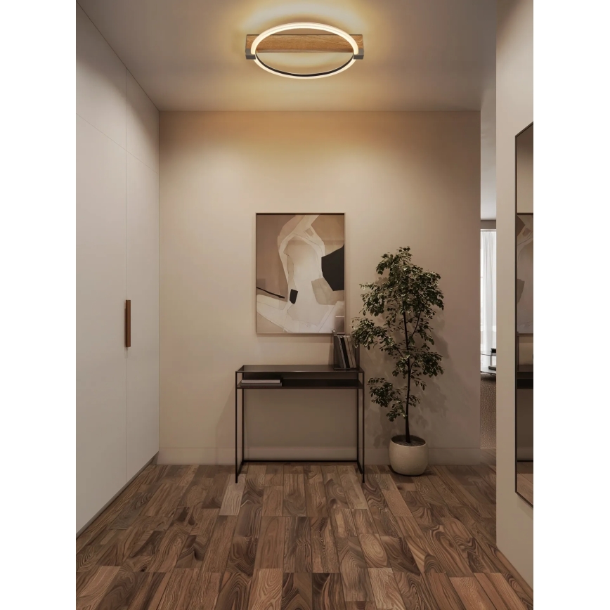 Globo - LED-plafondlamp LED/15W/230V 3000K 41,4x38 cm beige
