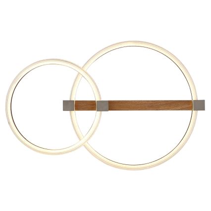 Globo - LED Plafondlamp LED/24W/230V 3000K 58x38 cm beige