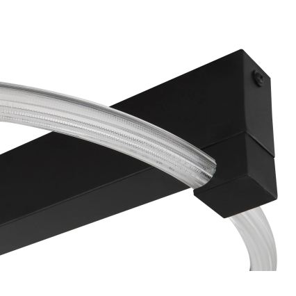 Globo - LED-plafondlamp LED/15W/230V 3000K 41,5x38 cm zwart