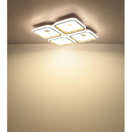 Globo - LED-dimbare plafondlamp LED/55W/230V 2700-6000K 54x54 cm + afstandsbediening