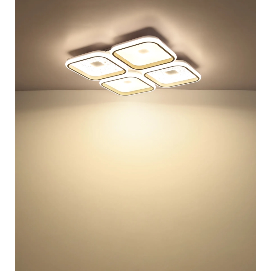 Globo - LED-dimbare plafondlamp LED/55W/230V 2700-6000K 54x54 cm + afstandsbediening