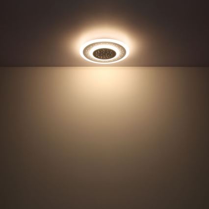 Globo - Dimbare LED Plafondlamp LED/44W/230V 2700-6000K + AB