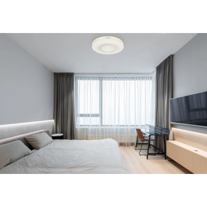 Globo - Dimbare LED-plafondlamp 48W/230V 2700-6000K Ø 42 cm + afstandsbediening