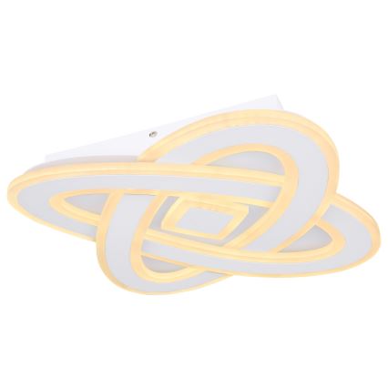 Globo - LED dimbare plafondlamp LED/36W/230V 3000-6000K Ø 50 cm wit + afstandsbediening