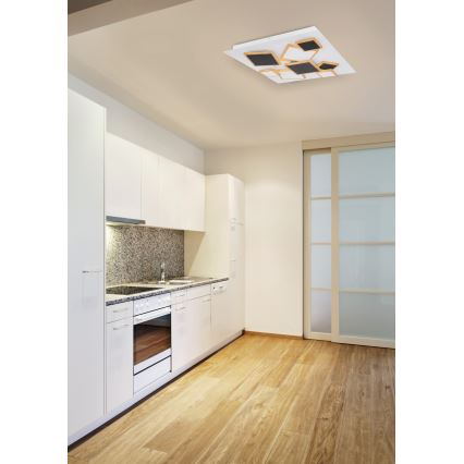 Globo - Dimbare LED plafondlamp LED/50W/230V 3000-6000K + afstandsbediening