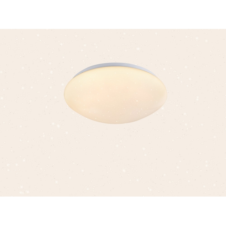 Globo - LED RGB dimbare plafondlamp 1xLED/12W/230V + 1xLED/3W + afstandsbediening