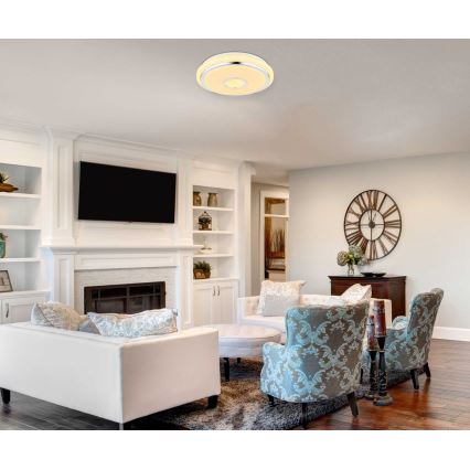 Globo - LED dimbare plafondlamp LED/40W/230V 2700-6500K + afstandsbediening