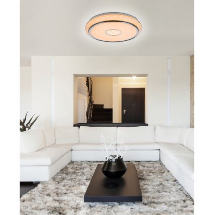 Globo - LED dimbare plafondlamp LED/40W/230V 2700-6500K + afstandsbediening