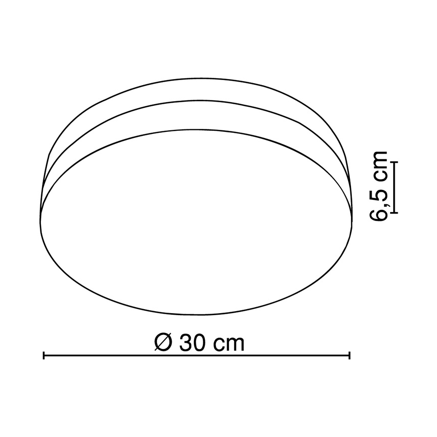 Globo - Plafondlamp 3xE27/40W/230V