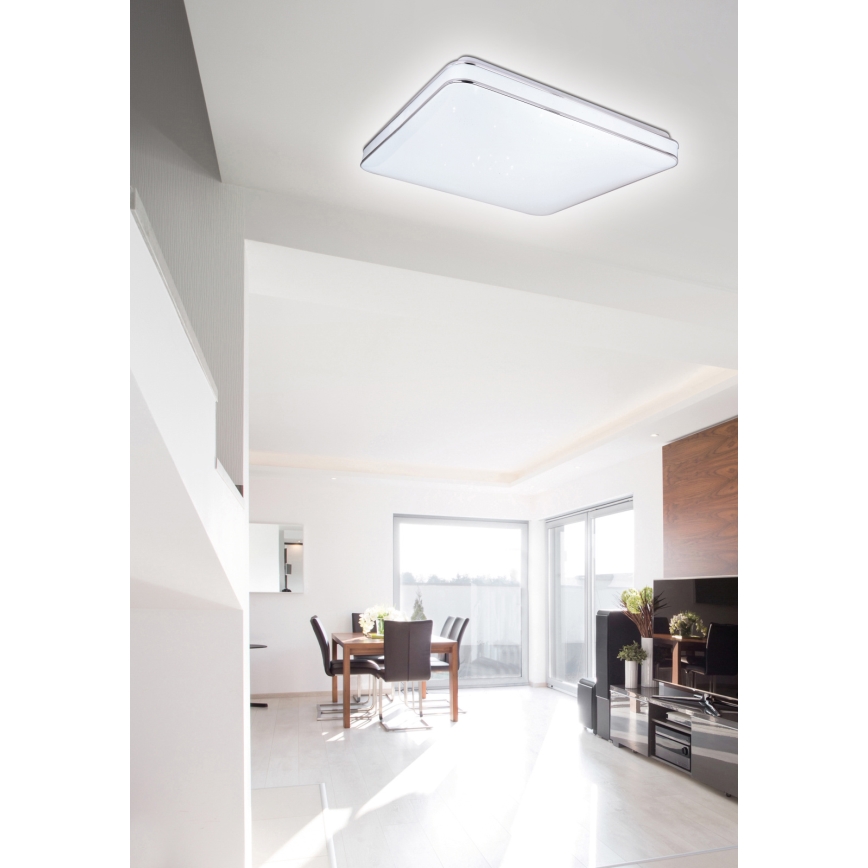 Globo - Dimbare LED plafondlamp LED/48W/230V 3000-6400K + afstandsbediening
