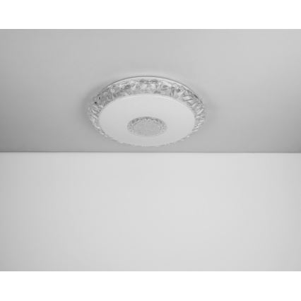 Globo - Dimbare LED plafondlamp LED/40W/230V 2700-6500K diameter 50 cm Wi-Fi Tuya + afstandsbediening